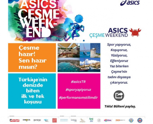 ASICS Ebülten Tasarım Örneği